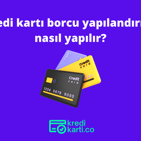 Kredi kartı borcu yapılandırma ve taksitlendirme nasıl yapılır?