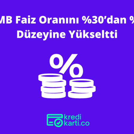 TCMB Faiz Oranını %30’dan %35 Düzeyine Yükseltti