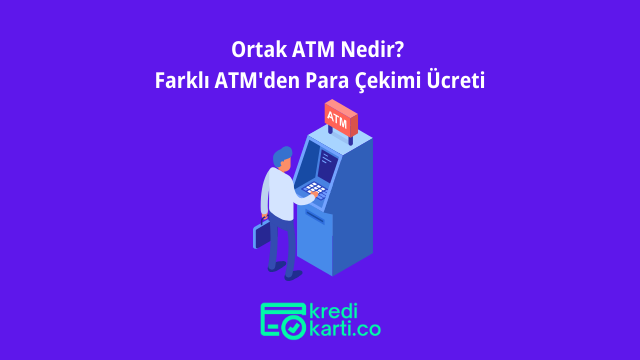 ortak avm, farklı atm para çekme
