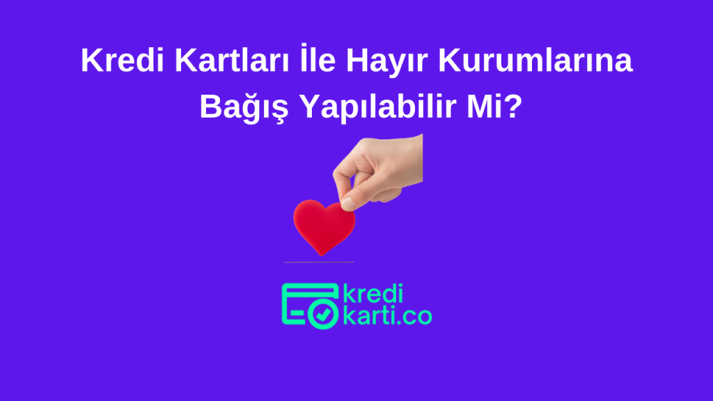 kredi kartı ile bağış