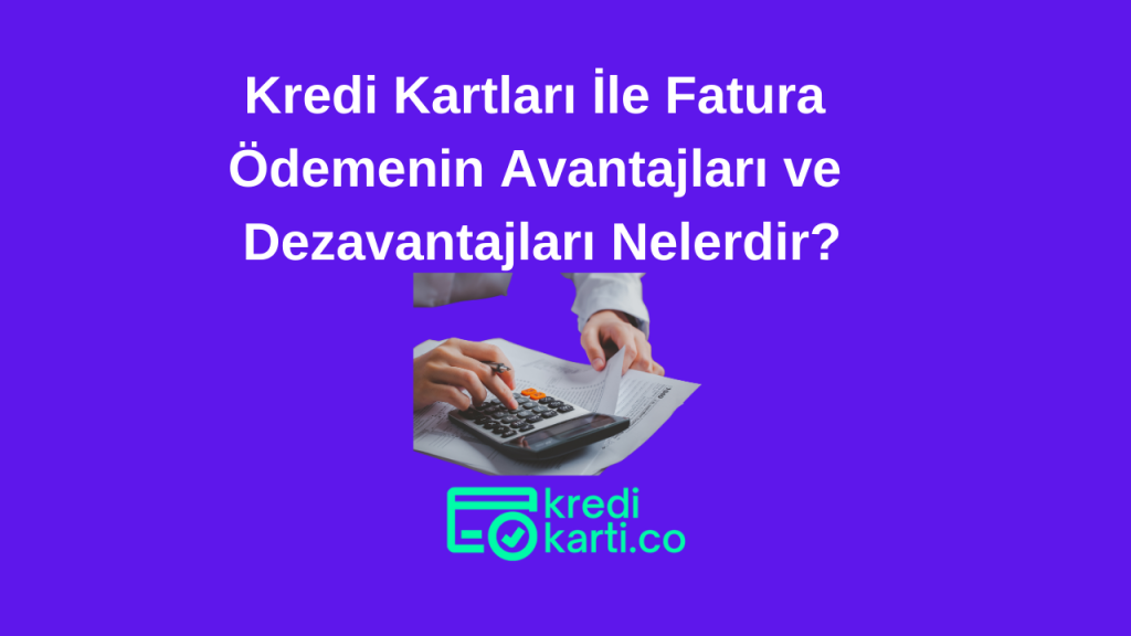 kredi kartı ile fatura ödeme