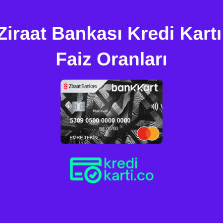 Ziraat Bankası Kredi Kartı Faiz Oranları