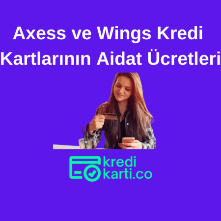 Axess ve Wings Kredi Kartlarının Aidat Ücretleri