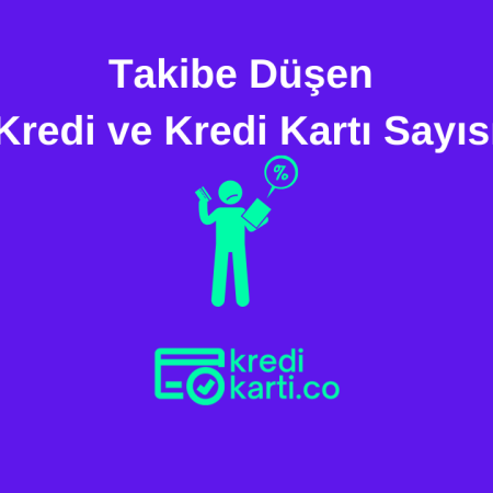 Takibe Düşen Kredi ve Kredi Kartı Sayısı