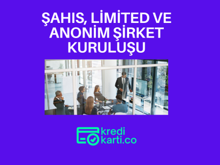 Şahıs, Limited ve Anonim Şirket Kuruluşu Nasıl Yapılır?