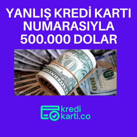 Yanlış Kredi Kartı Numarasıyla 500.000 Dolar Kazanan Kadın!